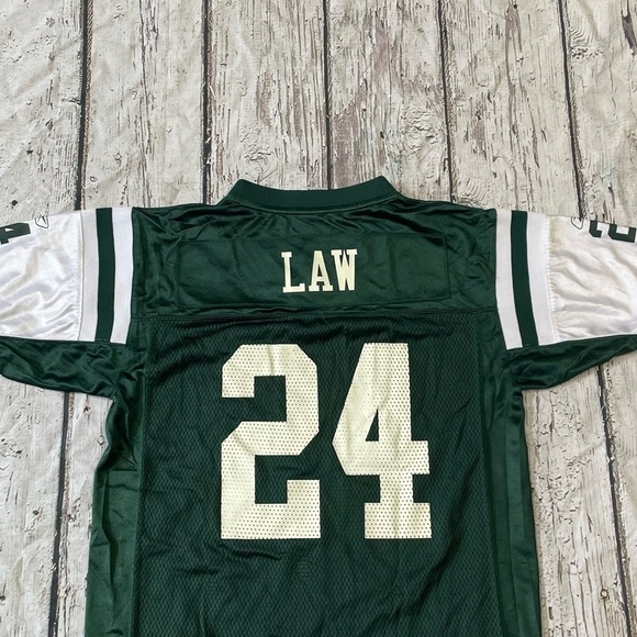Kids Boys Ty Law New York Jets Reebok NFL Football Jersey - Picture 3 of 5